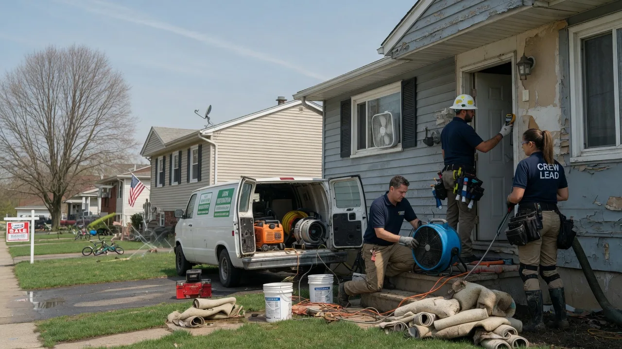 Flood Cleanup in La Ward, TX near me