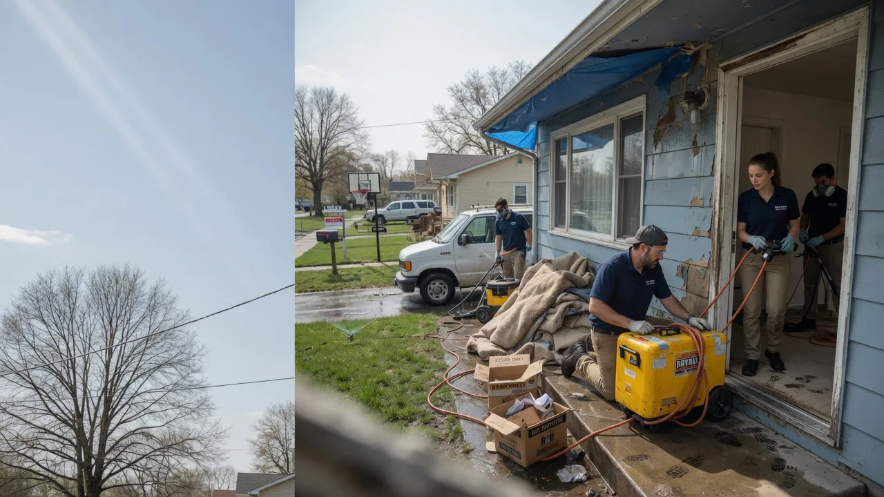 Basement Flood Cleanup in La Ward, TX near me